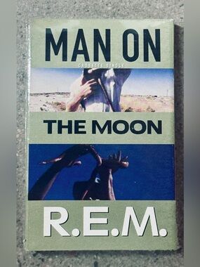 FACTORY SEALED - 1992 R.E.M. "Man on the Moon" Cassette Single